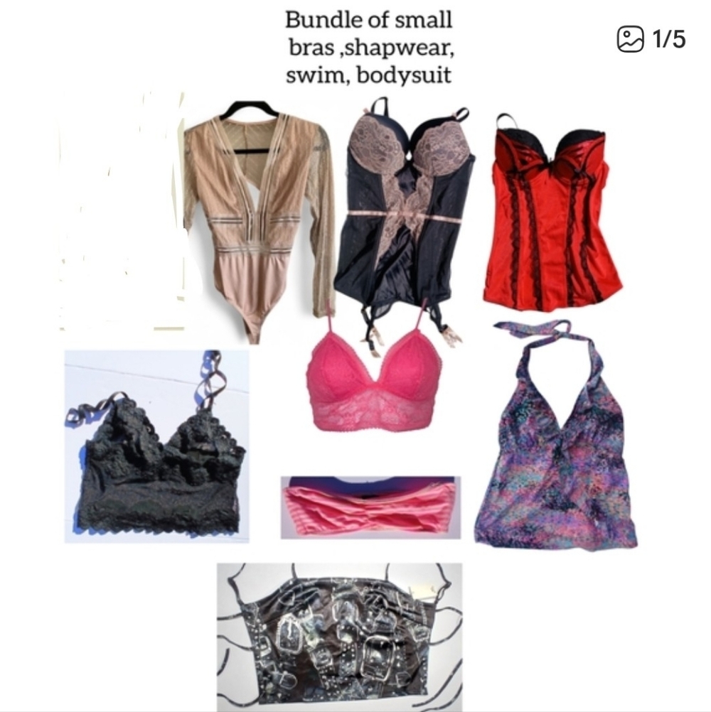 Intimate Bundle Collection - Spanx Victorias Secret  Black, Red, Pink, Tan